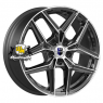 K&K 7x17/5x114,3 ET45 D60,1 Юнион (КС1025) Алмаз черный