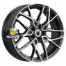 K&K 7x18/5x108 ET33 D60,1 Вудроф (КС1044) Алмаз черный