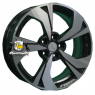 Khomen Wheels 7x17/5x108 ET40 D54,1 KHW1724 (Jac/Москвич 3) Black-FP