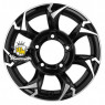 Khomen Wheels 5,5x15/5x139,7 ET5 D98,5 KHW1505 (Lada NIVA 4x4) Black-FP