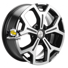 Khomen Wheels 6,5x17/5x120 ET60 D65,1 KHW1710(2) (VW Multivan) Black-FP