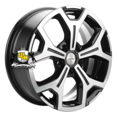 Khomen Wheels 6,5x17/5x120 ET55 D65,1 KHW1710(2) (VW Transporter) Black-FP