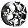 Khomen Wheels 6,5x17/5x112 ET50 D66,6 KHW1710(2) (Mercedes Vito) Black-FP