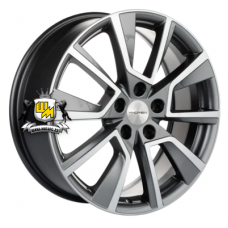 Khomen Wheels 7x18/5x108 ET33 D60,1 KHW1802 (OMODA C5) Gray-FP