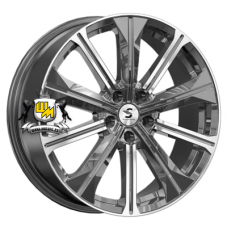 Premium Series 7x19/5x108 ET33 D60,1 КР013 (Tiggo 7 Pro) Diamond Gloss Graphite (4210017)