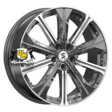 Premium Series 7x19/5x114,3 ET40 D66,6 КР013 (Haval Dargo) Diamond Gloss Graphite (4210917)