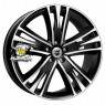K&K 8,5x20/5x120 ET45 D64,1 Атлас (КС661) Алмаз черный