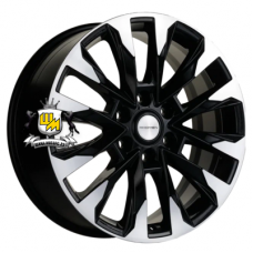 Khomen Wheels 8x20/6x139,7 ET28 D78,1 KHW2010 (Chevrolet Tahoe) Black-FP