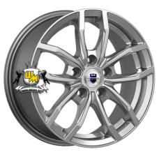 K&K 6,5x15/5x112 ET43 D57,1 Фрост (КС1048) Дарк платинум