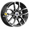 K&K 6,5x15/5x100 ET45 D67,1 Фрост (КС1048) Алмаз черный
