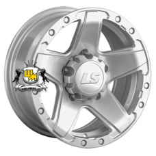 LS 8x16/5x150 ET2 D110,1 1284 Sil (конус, Колпак+лого)