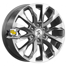 Premium Series 8x20/6x139,7 ET42 D75,1 КР007 (Haval H9) Diamond Gloss Graphite