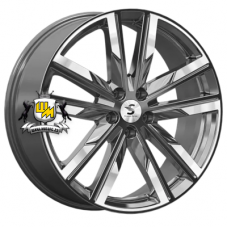 Premium Series 8x20/5x108 ET46 D63,35 КР014 (Geely Tugella) Diamond Gloss Graphite