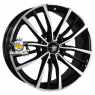 Khomen Wheels 7x18/5x114,3 ET45 D60,1 KHW1812 (Changan/Geely/Lexus/Suzuki/Toyota) Black-FP