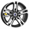 K&K 7x16/5x139,7 ET5 D110,1 Палладика (КС591М) Алмаз черный