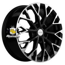 Khomen Wheels 7x17/5x108 ET50 D63,3 KHW1718 (Kuga/Focus/Volvo XC40/XC70) Black-FP