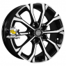 Khomen Wheels 6,5x16/5x110 ET46 D63,3 KHW1605 (Changan CS35 Plus) Black-FP Khomen Wheels 6,5x16/5x110 ET46 D63,3 KHW1605 (Changan CS35 Plus) Black-FP