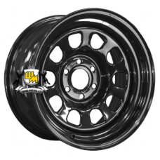 ZEPP 4х4 8x16/6x114,3 ET0 D66 Nissan Navara D40 2.5TD Semicircle Gloss Black (LTM)