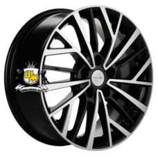 Khomen Wheels 7x17/5x110 ET46 D63,3 KHW1717 (Changan CS35/CS35 Pro) Black-FP