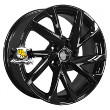 Khomen Wheels 7x17/5x108 ET40 D54,1 KHW1714 (Jac/Москвич 3) Black Khomen Wheels 7x17/5x108 ET40 D54,1 KHW1714 (Jac/Москвич 3) Black