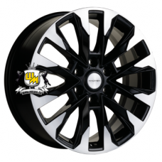 Khomen Wheels 8x20/6x139,7 ET25 D106,1 KHW2010 (LC Prado) Black-FP