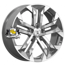 Premium Series 7,5x19/5x108 ET38 D60,1 КР015 (Jetour Dashing) Diamond Gloss Graphite