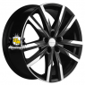 Khomen Wheels 7,5x19/5x108 ET36 D65,1 KHW1905 (Exeed VX/TXL/LX) Black-FP