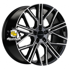 Khomen Wheels 9,5x21/5x112 ET36 D66,6 KHW2101 (E-tron) Black-FP