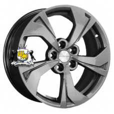 Khomen Wheels 7x17/5x108 ET33 D60,1 KHW1724 (Exeed LX) Gray