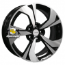 Khomen Wheels 7x17/5x114,3 ET40 D57,1 KHW1724 (Besturn X40) Black-FP