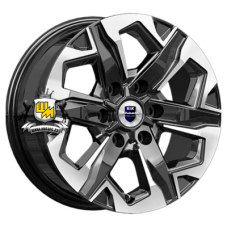 K&K 7,5x17/6x114,3 ET39 D67,1 Тейт (КС1050) Алмаз черный K&K 7,5x17/6x114,3 ET39 D67,1 Тейт (КС1050) Алмаз черный