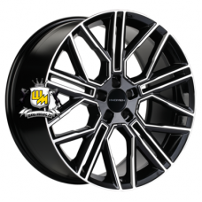 Khomen Wheels 9,5x21/5x120 ET45,5 D62,5 KHW2101 (Li 7/9) Black-FP