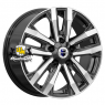 K&K 8x18/5x130 ET43 D84,1 Мичиган (КС1107) Алмаз черный