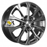 Khomen Wheels 6,5x16/5x114,3 ET50 D66,1 KHW1605 (Renault/Nissan) Gray-FP Khomen Wheels 6,5x16/5x114,3 ET50 D66,1 KHW1605 (Renault/Nissan) Gray-FP