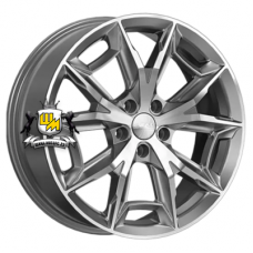 СКАД 7,5x19/5x108 ET45 D67,1 Паркер (КЛ382) Алмаз графит