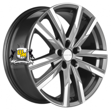 Khomen Wheels 7,5x19/5x100 ET28 D57,1 KHW1905 (FAW Bestune T77) Gray-FP