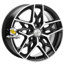 Khomen Wheels 7x17/5x114,3 ET48 D67,1 KHW1709 (Kia K5) Black-FP