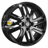 Khomen Wheels 6x16/4x100 ET48 D54,1 KHW1609 (Rio II/Solaris II) Black