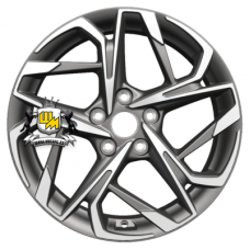 Khomen Wheels 7x17/5x110 ET40 D67,1 KHW1716 (Evolute i-Joy) Gray-FP