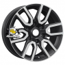 Khomen Wheels 8x17/6x139,7 ET46 D67,1 KHW1723 (Pajero) Black-FP