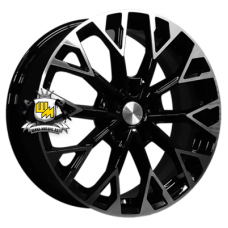 Khomen Wheels 7x17/5x114,3 ET48 D67,1 KHW1718 (K5/Sonata/Tucson/JAC J7) Black-FP