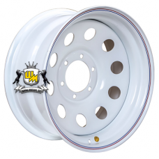 Off-Road Wheels 7x16/6x139,7 ET30 D110 Тойота Ниссан Белый (с увелич. полкой)