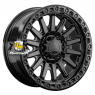 LS FlowForming 9x18/5x150 ET25 D110,1 RC90 BK (конус, Колпак+лого)