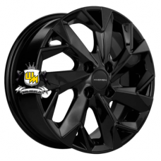 Khomen Wheels 5,5x14/4x100 ET43 D67,1 KHW1402 (Solaris/Logan/Rio) Black