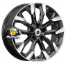 K&K 6,5x17/5x114,3 ET37 D66,6 Морейн (КС1046) Алмаз черный K&K 6,5x17/5x114,3 ET37 D66,6 Морейн (КС1046) Алмаз черный
