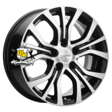 Khomen Wheels 6,5x16/5x114,3 ET45 D54,1 KHW1608 (Geely Coolray) Black-FP