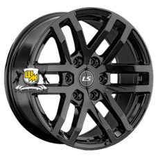 LS 9x20/6x139,7 ET25 D100,1 1279 BK (конус, Колпак+лого)