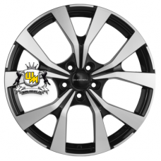 Khomen Wheels 7x19/5x114,3 ET51 D67,1 KHW1906 (Kia Sportage) Black-FP