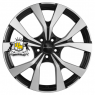 Khomen Wheels 7x19/5x114,3 ET51 D67,1 KHW1906 (Kia Sportage) Black-FP