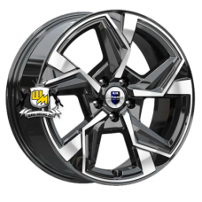 K&K 7,5x18/5x114,3 ET37 D66,6 Кайан (КС1012) Алмаз черный